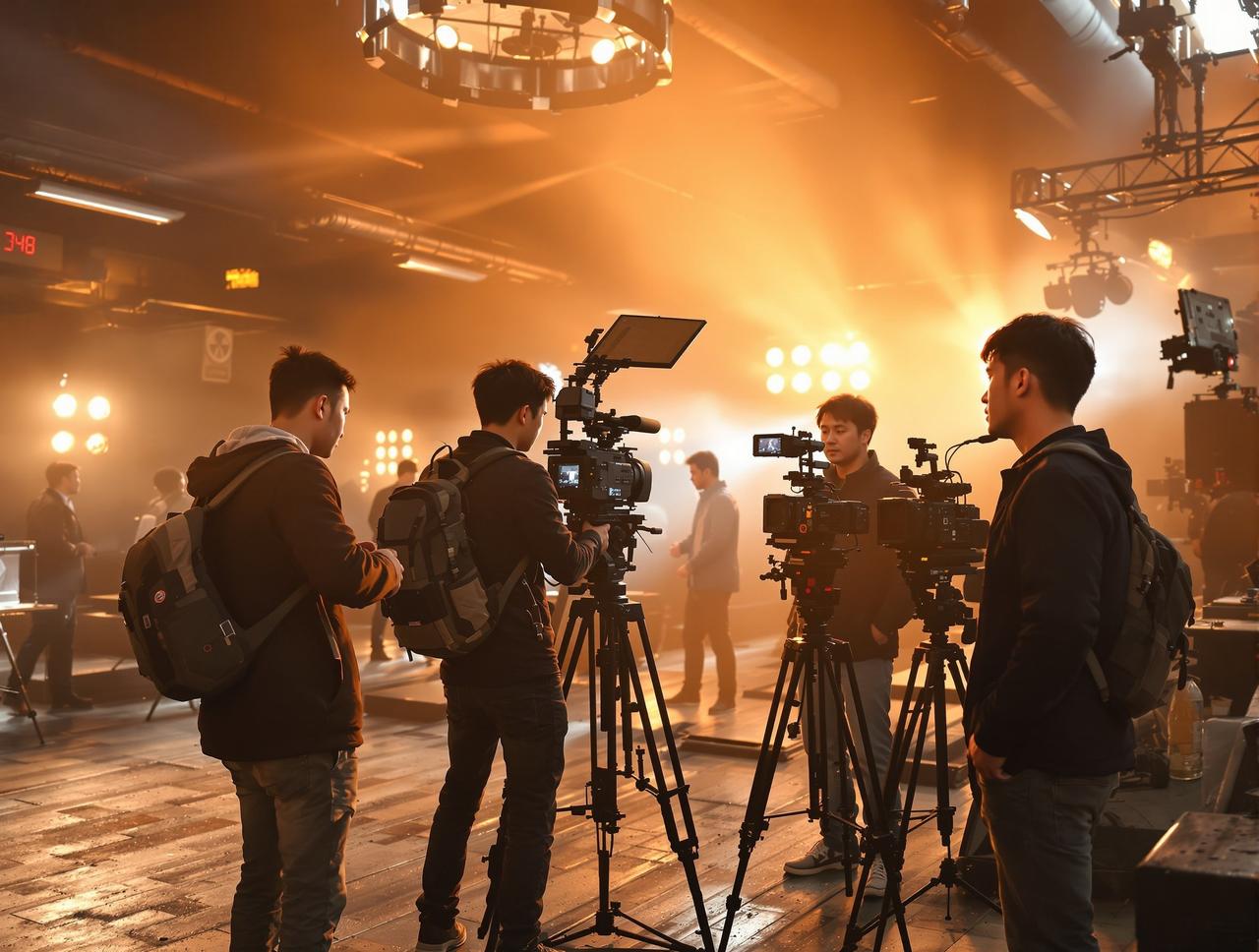 91短视频制作现场